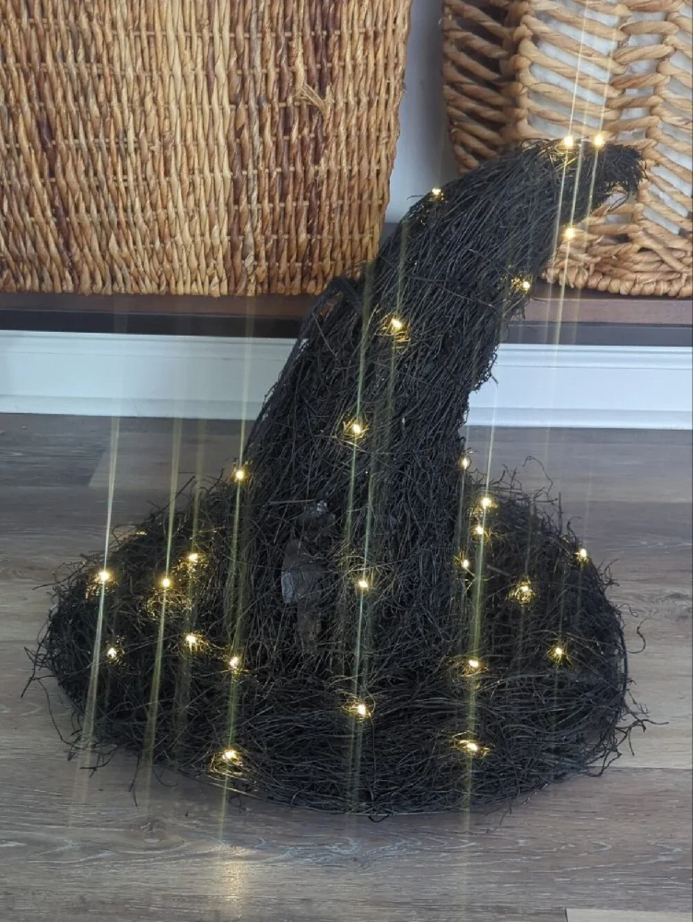 Pottery Barn Black Witch Hat
